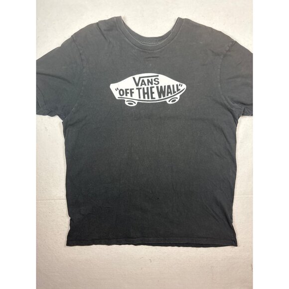 Vans "Off The Wall" Black T-Shirt For Men Size X-Large - Picture 2 of 11